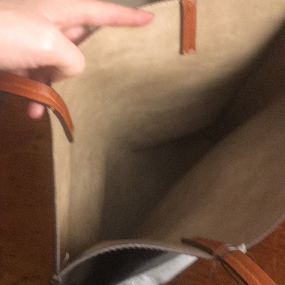 New! Anthropologie Tote and Clutch Combo in Black - Picture 6 of 6